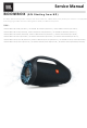 JBL JBLBOOMBOXBLKAM Service Manual