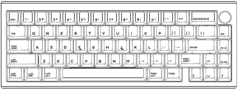 CIDOO V65 V2 - Wired Bluetooth Dual Mode Keyboard Manual | ManualsLib