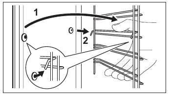 HOW TO REMOVE: SHELF SUPPORTS - Step 2