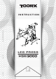 TOORX MSX-3000 Instructions Manual