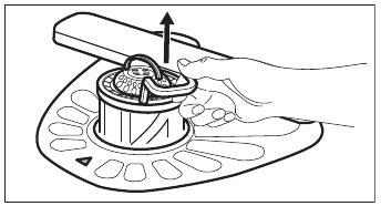 CLEANING THE FILTERS - Step 3