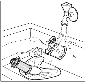 CLEANING THE FILTERS - Step 5