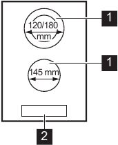 PRODUCT DESCRIPTION - Cooking surface layout