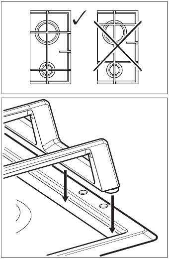 PAN SUPPORTS INSTALLATION