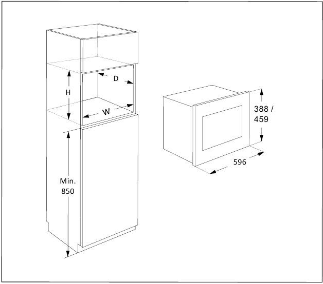 INSTALLATION - DIMENSIONS