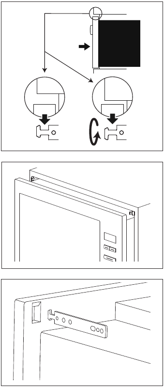 INSTALLING THE APPLIANCE - Step 1