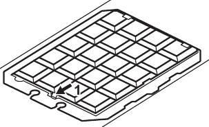 Replacing the charcoal filter
