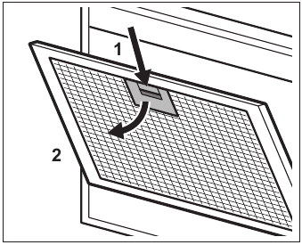 CARE AND CLEANING - Cleaning the grease filter