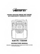 Memorex KA9176 Instruction Manual