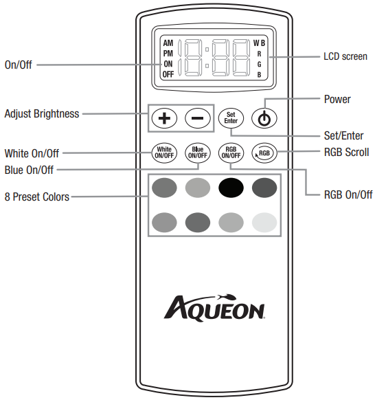 Aqueon OptiBright+ LED Aquarium Light Manual ManualsLib