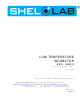 shelolab SRI3 Installation And Operational Manual