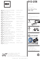 Cruz Evo Rack Pro P20-126 Assembly Instructions Manual