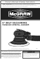 McGraw 58719 Owner's Manual & Safety Instructions
