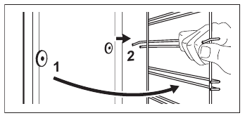 How to remove: Shelf supports - Step 2