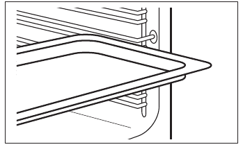 Inserting accessories - Deep pan