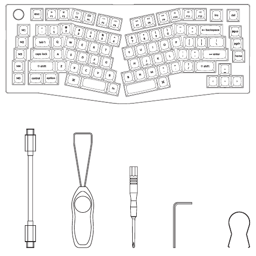 Neptun Chrom Keyoard Layout Guide.pdf Keychron V10 - Customizable Keyboard Manual | ManualsLib