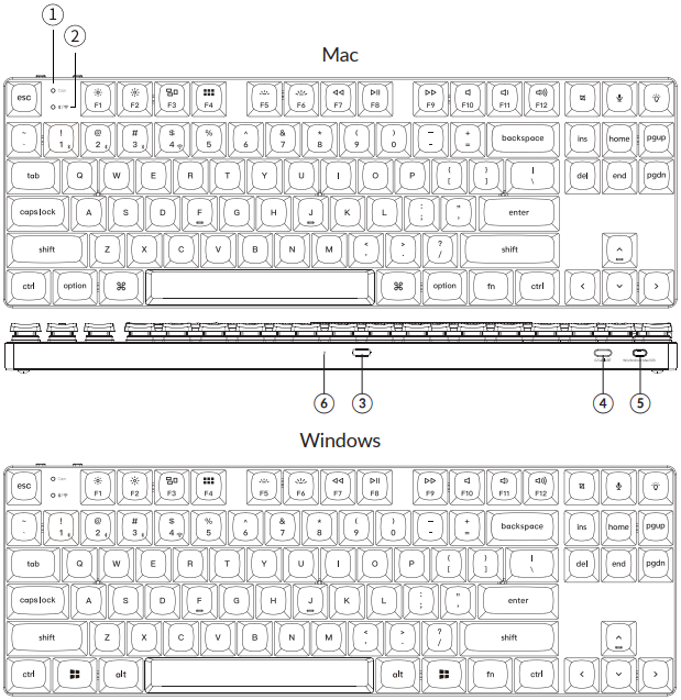 Keychron K1 Max - Wireless Mechanical Keyboard Manual | ManualsLib