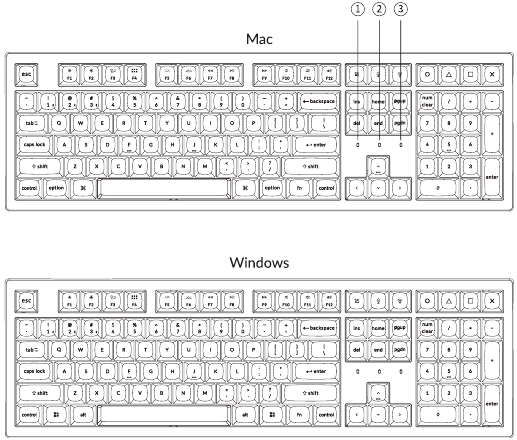 Keychron K10 Pro - Bluetooth Mechanical Keyboard Manual | ManualsLib