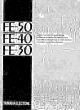 Yamaha ELECTONE FE-40 Manual