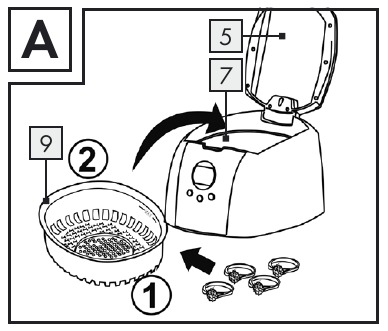 Cleaning with Basket Insert