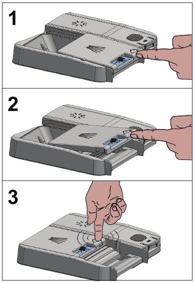 Adding detergent - Step 3