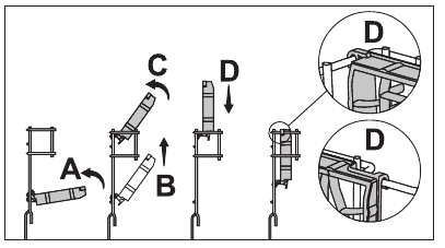 To close Lower basket racks