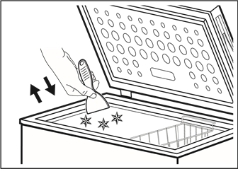 SCRAPING OFF THE FROST - Step 2