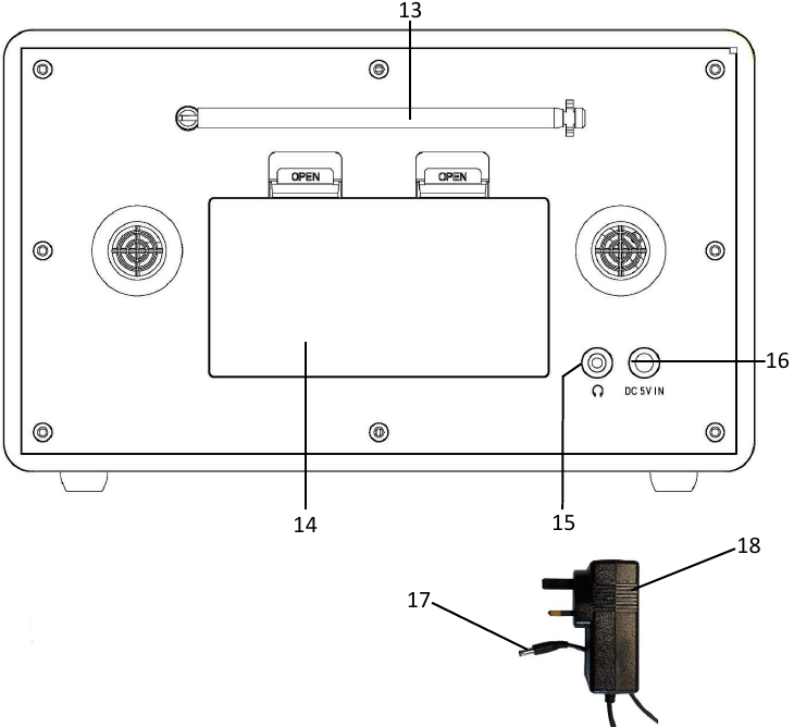 Daewoo AVS1324G Portable DAB Radio Manual ManualsLib