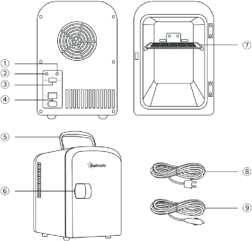 AstroAI LY0204A 4L Mini Fridge Manual ManualsLib