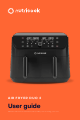 nutricook AIR FRYER DUO 2 User Manual