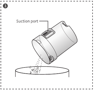 Dust cup cleaning - Step 3