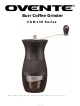Ovente CGM130 Series Quick Start Manual