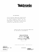 Tektronix 7844 Instruction Manual