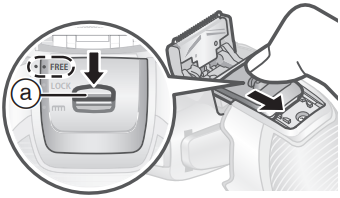 Using the trimmer - Step 2