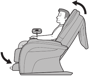 Returning the seat to the original position