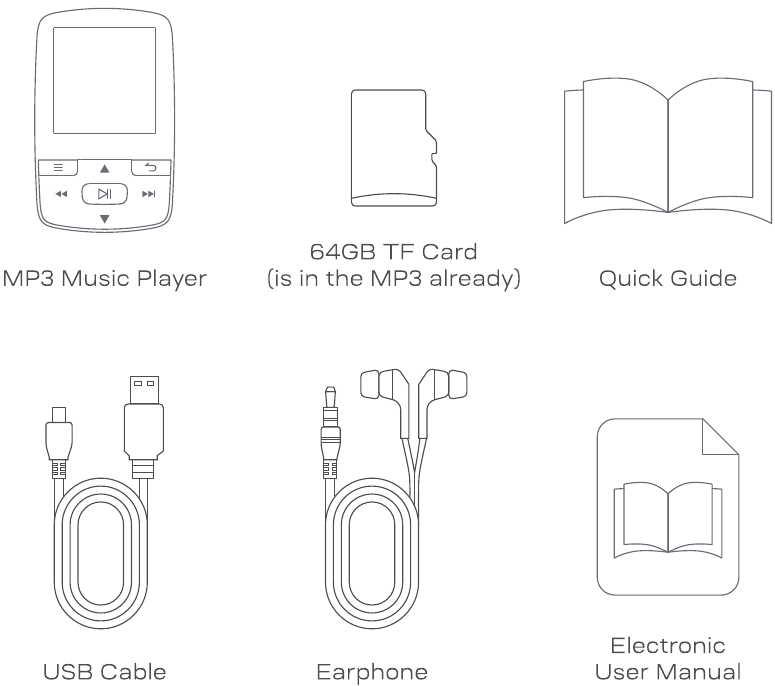 YOTON YM03 MP3 Music Player Quick Guide ManualsLib
