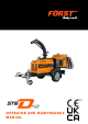 FORST ST6D42 Operator And  Maintenance Manual