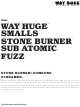 Way Huge SMALLS STONE BURNER WM81 Manual