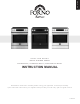 Forno Espresso FFSIN0905-30 Series Instruction Manual