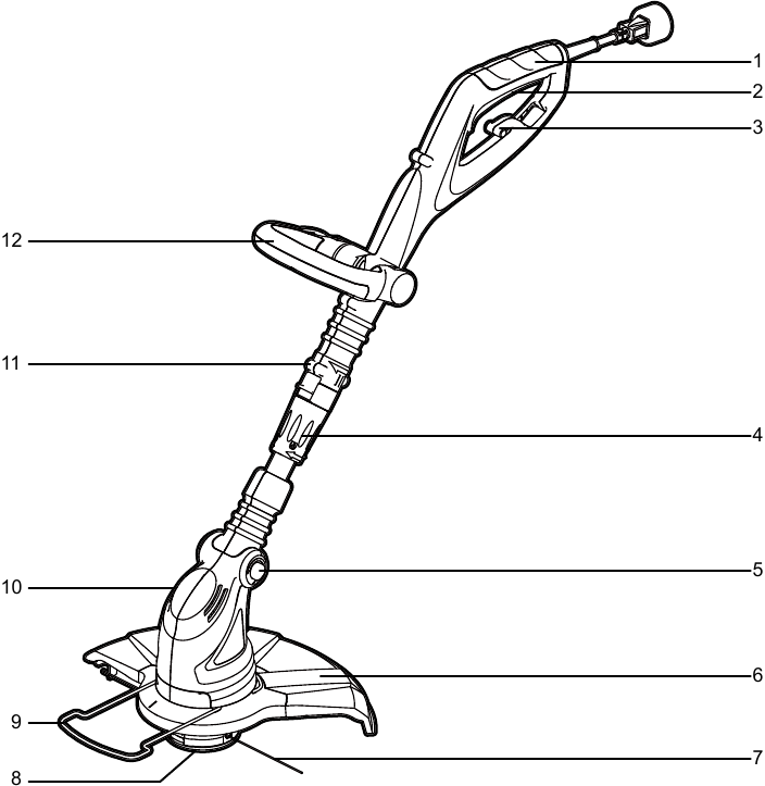 LawnMaster GT1313 Electric Trimmer Manual ManualsLib