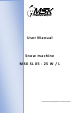MSK SL 05-25 W / L User Manual