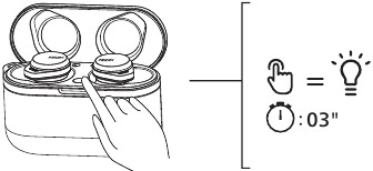 Pair the earpieces with another Bluetooth device