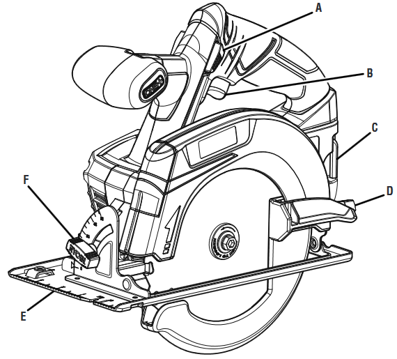 Ryobi P507 - 6-1/2 in., 18 VOLT CIRCULAR SAW Manual | ManualsLib