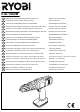 Ryobi CID-1802M User Manual