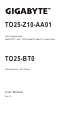 Gigabyte TO25-Z10-AA01 User Manual