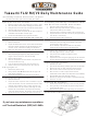 Takeuchi TL12 Maintenance Manual