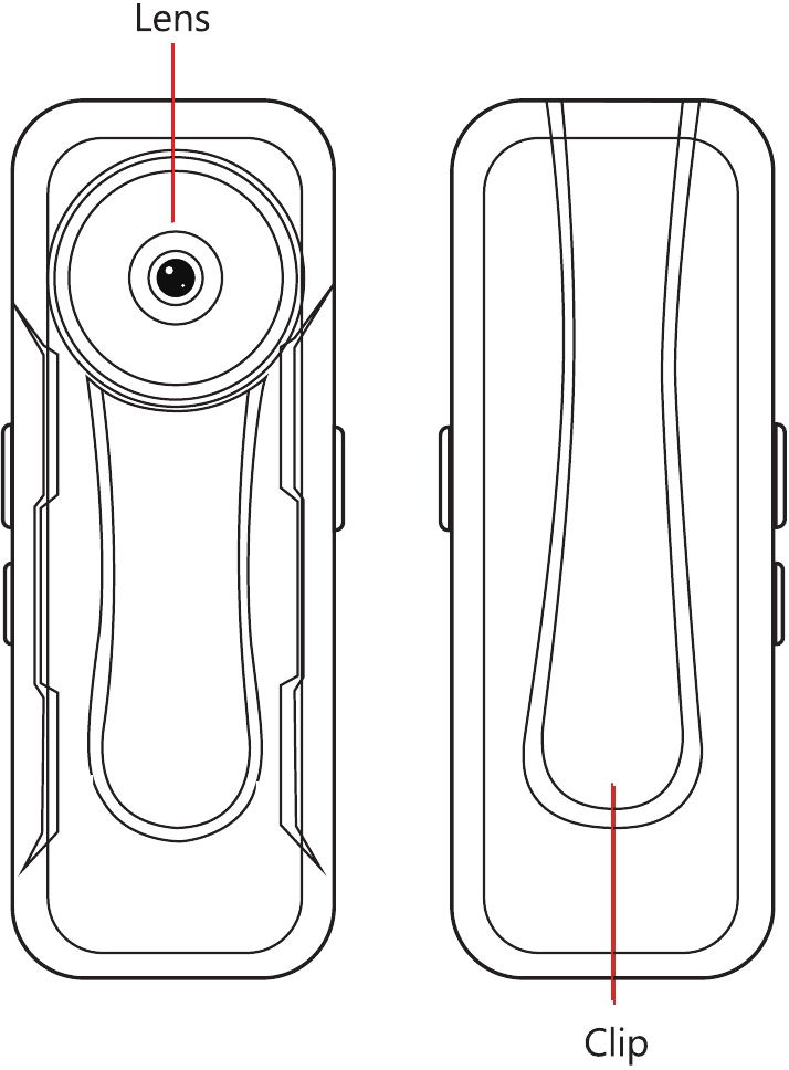Body Camera BOBLOV W1 1080P - 128 GB, 100 Minuti Autonomia, Portatile - Per Sicurezza E Sport - Foto 6