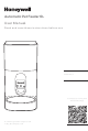 Honeywell FFP21633 User Manual