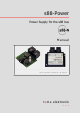 tams elektronik s88-Power Manual