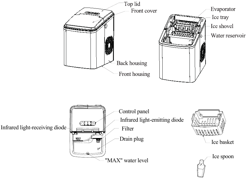Costway EP24023 ICE MAKER Manual ManualsLib